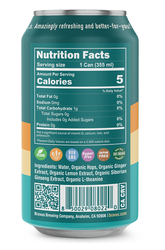 Focus Sparkling Hop Water